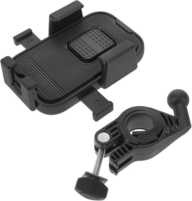 Universal Motorcycle Phone Mount Shockproof Handlebar Holder for Smartphones Navigation - Image 1